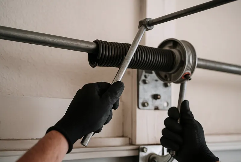 Garage Door Spring Repair in Bascom